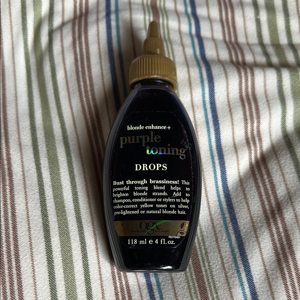 OGX Blonde Enhance Purple Toning Drops